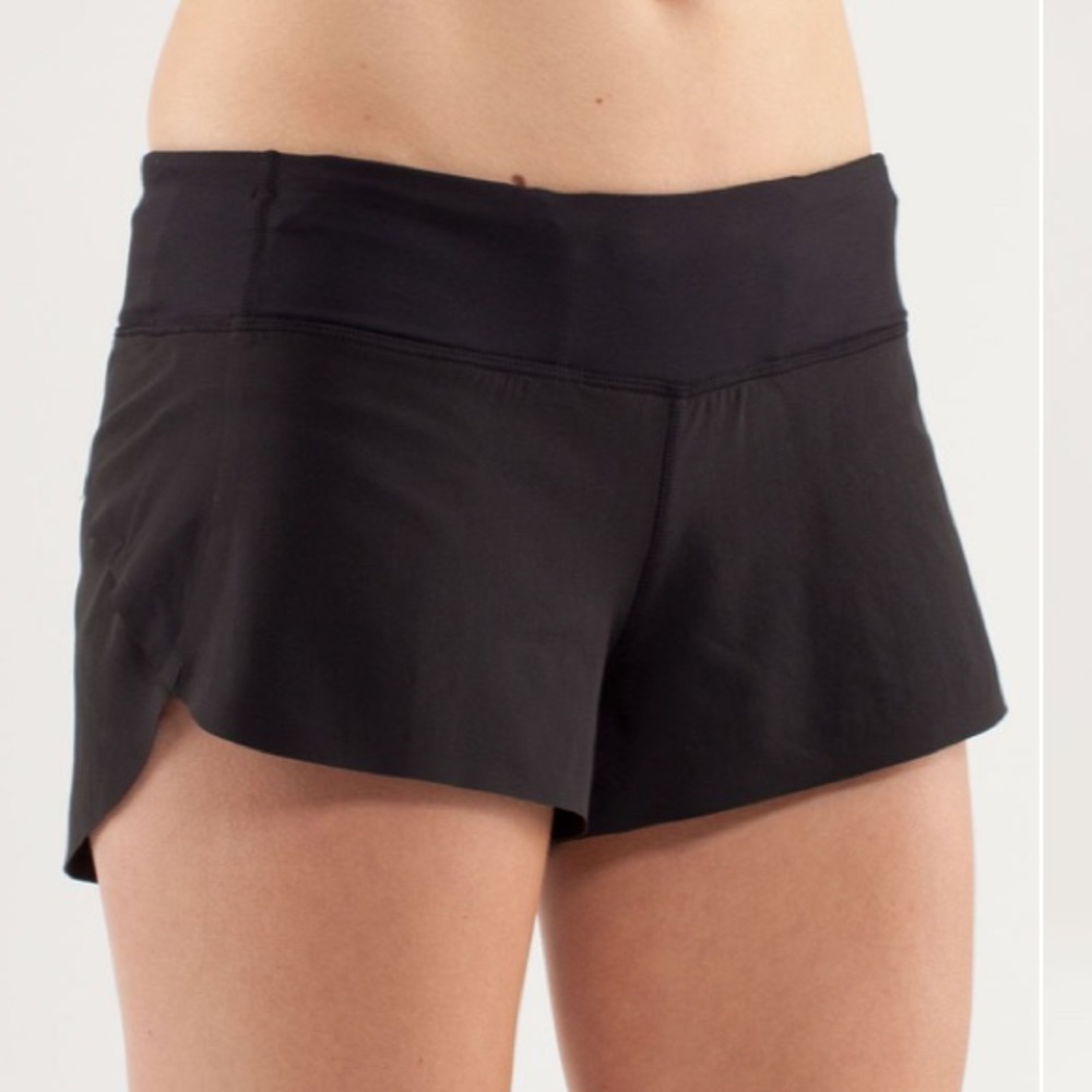 Lululemon naked seam speed running shorts 4 small - Picture 10 of 11
